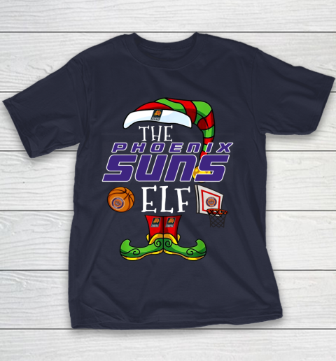 Phoenix Suns Christmas ELF Funny NBA Youth T-Shirt 3 Phoenix Suns Christmas ELF Funny NBA Youth T-Shirt - Image 3