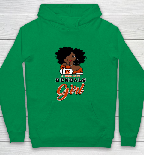 Cincinnati Bengals Girl NFL Youth Hoodie 6