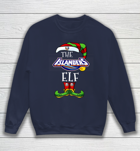 New York Islanders Christmas ELF Funny NHL Sweatshirt 2