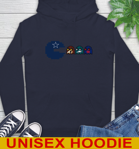 Dallas Cowboy NFL Football Pac Man Champion Hoodie 4