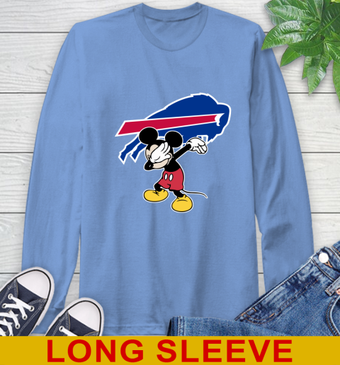 Buffalo Bills NFL Football Dabbing Mickey Disney Sports Long Sleeve T-Shirt 11