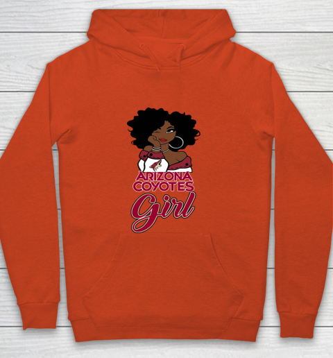Arizona Coyotes Girl NHL Youth Hoodie 4