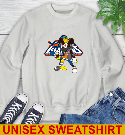 New York Islanders NHL Hockey Mickey Peace Sign Sports Sweatshirt 5