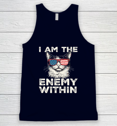 I Am The Enemy Within Tee  Kamala Harris 2024 Merch Tank Top 2