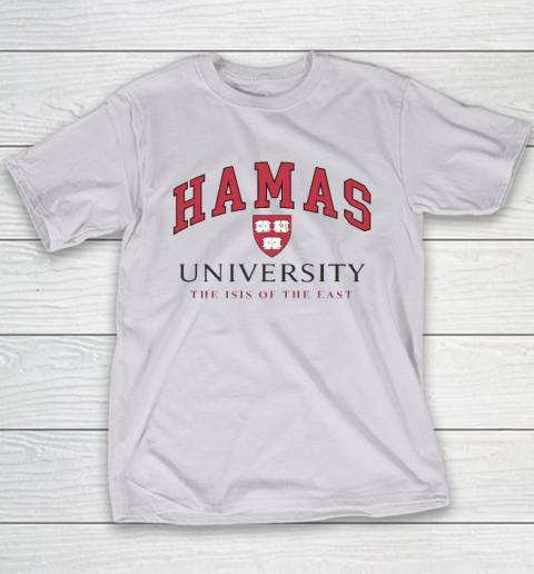 Hamas University Funny Youth T-Shirt 3