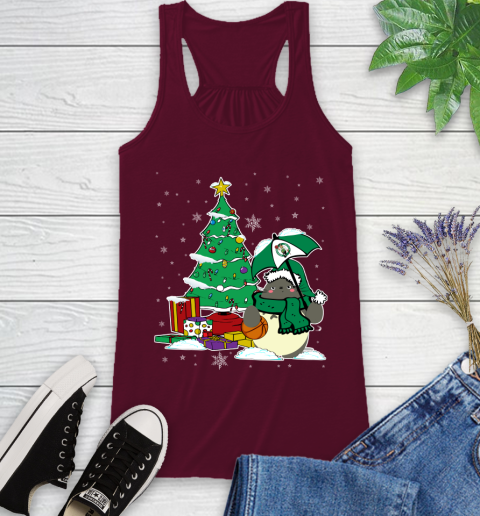 Boston Celtics NBA Basketball Cute Tonari No Totoro Christmas Sports Racerback Tank 2