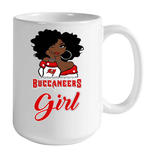 Tampa Bay Buccaneers Girl NFL Color Changing Mug 15oz 2