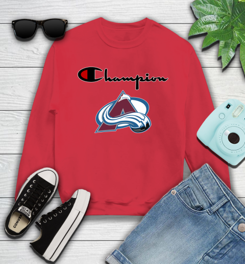 NHL Hockey Colorado Avalanche Champion Shirt Youth Sweatshirt 5