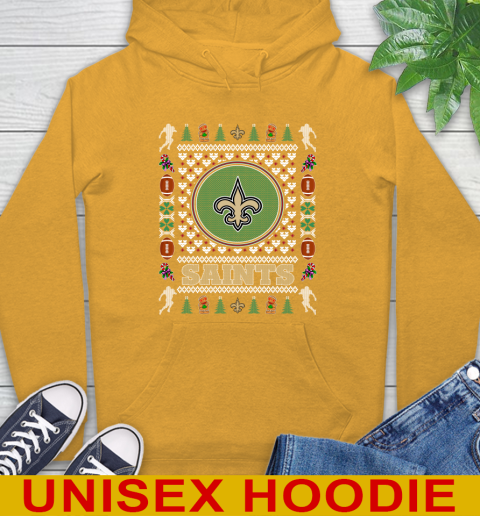 New Orleans Saints Merry Christmas NFL Football Loyal Fan Hoodie 2