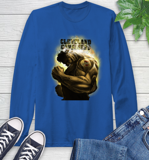 Cleveland Cavaliers NBA Basketball Hulk Marvel Avengers Sports Long Sleeve T-Shirt 10