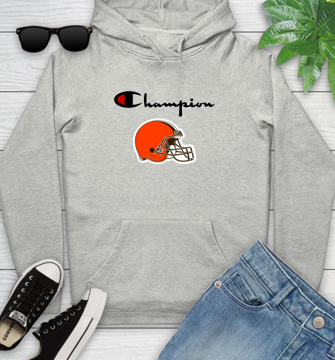 NFL Football Cleveland Browns Champion Shirt Youth Hoodie