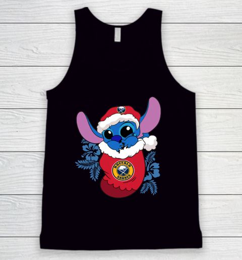 Buffalo Sabres Christmas Stitch In The Sock Funny Disney NHL Tank Top