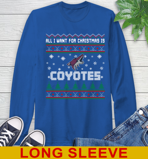 Arizona Coyotes NHL Hockey All I Want For Christmas Is My Team Sports 65