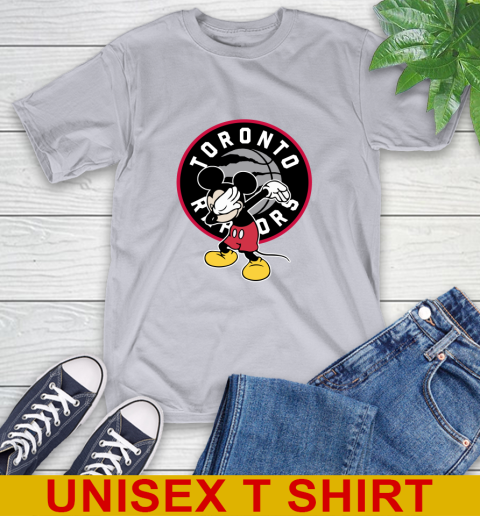 Toronto Raptors NBA Basketball Dabbing Mickey Disney Sports T-Shirt 6