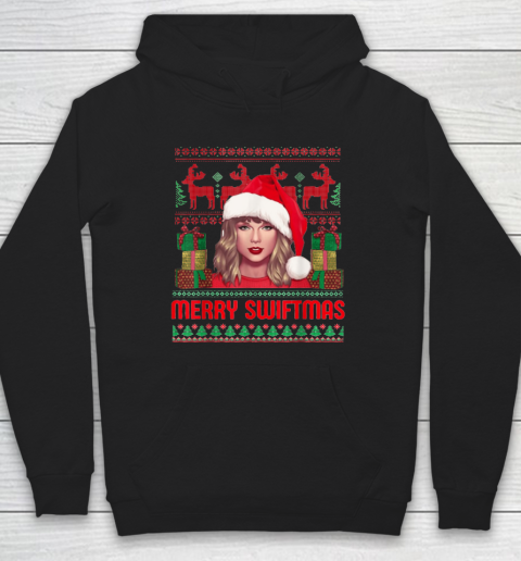 Funny Merry Swiftmas Era Women Christmas Ugly Sweater Xmas Hoodie