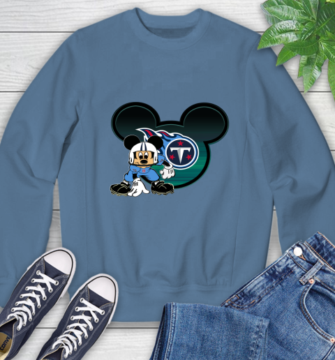 NFL Tennessee Titans Mickey Mouse Disney Football T Shirt Sweatshirt 7