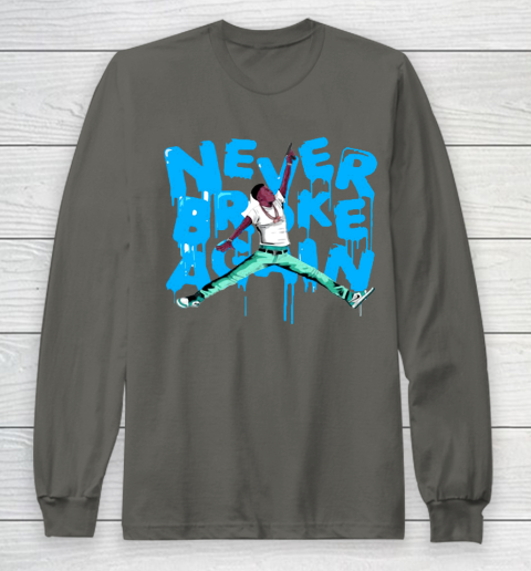 Never Broke Again NBA Long Sleeve T-Shirt 5