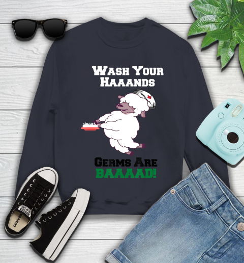 Nurse Sheep T-Shirt Wash Your Hands Germs Are Bad Nurse Sheep T-Shirt Wash Your Hands Germs Are Bad