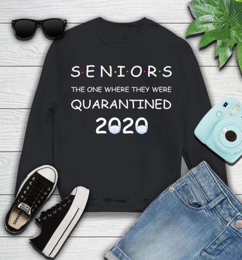 Nurse Shirt funny Class Of 2020 Graduation Senior Quarantine T Shirt Youth Sweatshirt