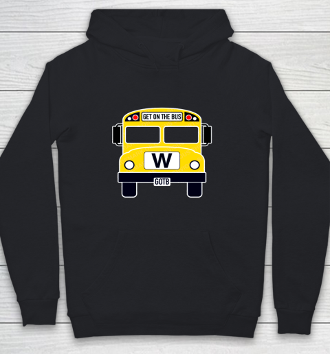 Cubs get on the bus Youth Hoodie