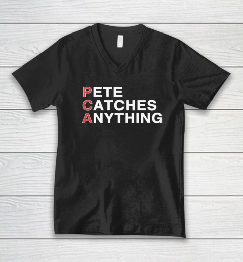PCA Pete Catches Anything Pete Crow Armstrong V-Neck T-Shirt
