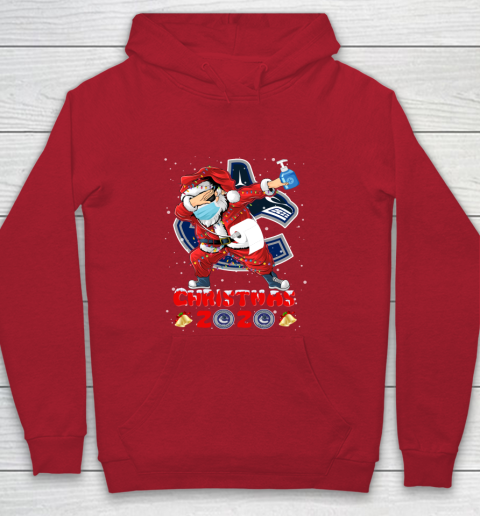 Vancouver Canucks Funny Santa Claus Dabbing Christmas 2020 NHL Youth Hoodie 7
