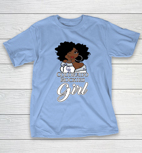 Colorado Rockiess Girl MLB T-Shirt 11