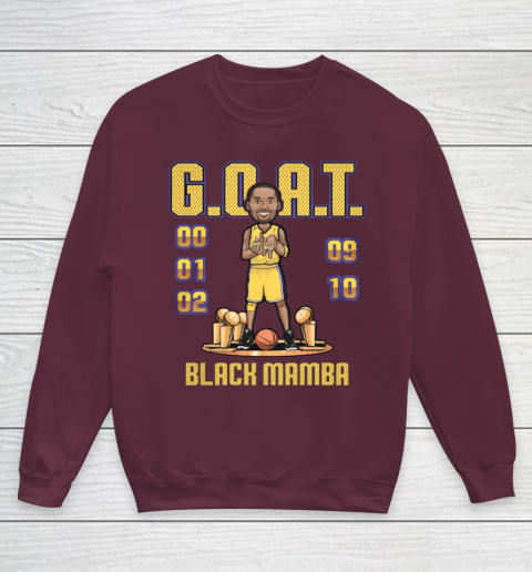 Kobe Bryant Goat Youth Sweatshirt 5