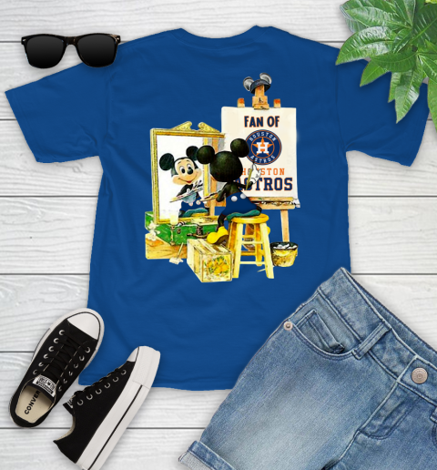 MLB Baseball Houston Astros Mickey Drawing Shirt 103