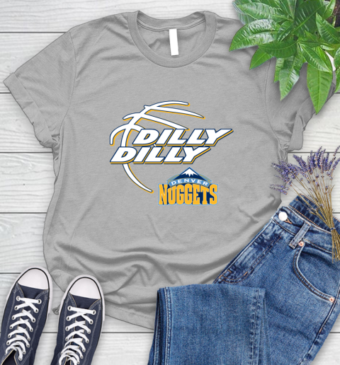 NBA Denver Nuggets Dilly Dilly Basketball Sports Women's T-Shirt 5
