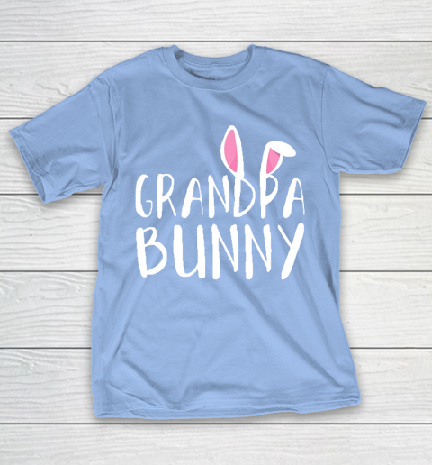 Grandpa Funny Gift Apparel  Grandpa Bunny Paps Family Matching Easter T-Shirt 20