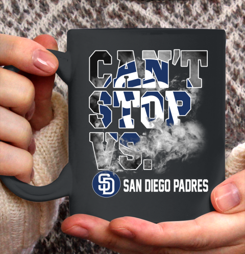 MLB San Diego Padres Baseball Can't Stop Vs Padres Ceramic Mug 11oz 2