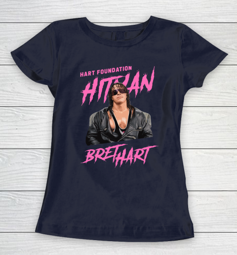 Bret Hart The Hitman Hart Foundation Women's T-Shirt 2