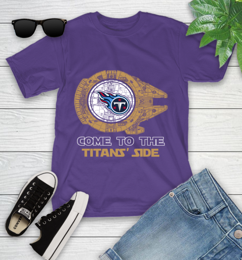 NFL Come To The Tennessee Titans Wars Football Sports Youth T-Shirt 3