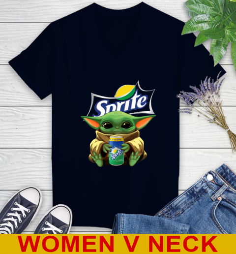 Star Wars Baby Yoda Hugs Sprite Soft Drink Shirt 79