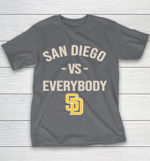 San Diego Padres Vs Everybody Youth T-Shirt - Image 6