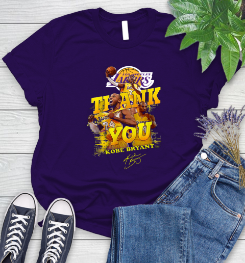 Great Thank you Kobe Bryant Los Angeles Lakers signature shirt 85