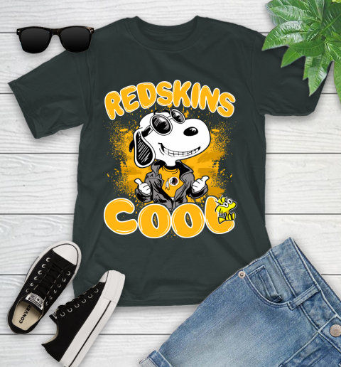 NFL Football Washington Redskins Cool Snoopy Shirt Youth T-Shirt 5