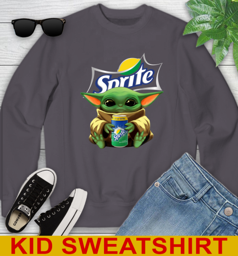 Star Wars Baby Yoda Hugs Sprite Soft Drink Shirt 118