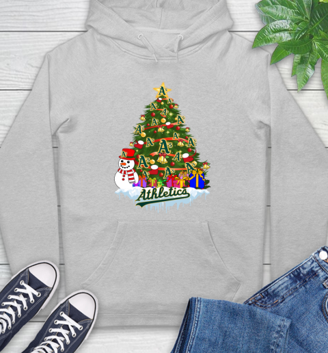 Oakland Athletics Merry Christmas MLB Baseball Sports Hoodie 6