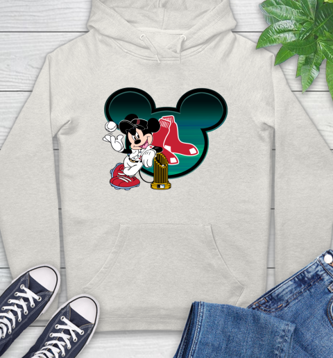 MLB Boston Red Sox The Commissioner's Trophy Mickey Mouse Disney Hoodie 12