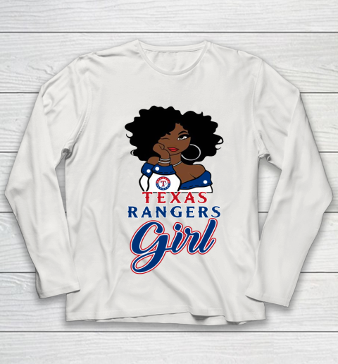 Texas Rangerss Girl MLB Youth Long Sleeve 12 Texas Rangerss Girl MLB Youth Long Sleeve - Image 12