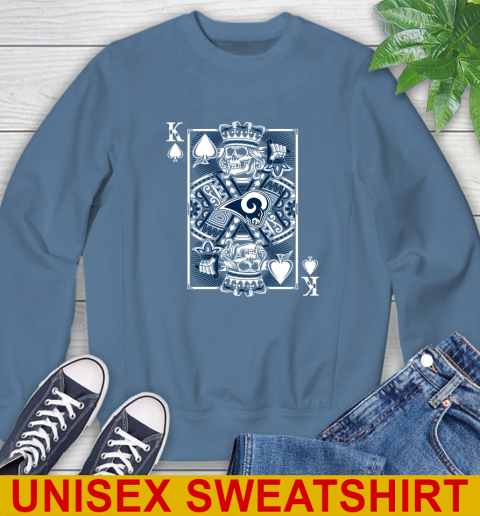 Los Angeles Rams NFL Football The King Of Spades Death Cards Shirt Sweatshirt 10