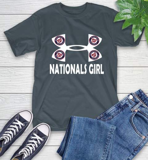 MLB Washington Nationals Under Armour Baseball Sports T-Shirt 10