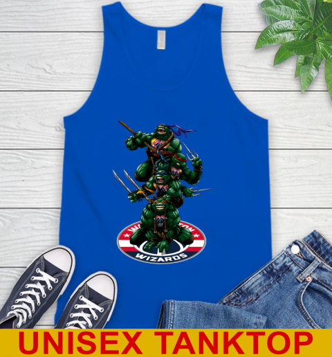 NBA Basketball Washington Wizards Teenage Mutant Ninja Turtles Shirt Tank Top 5