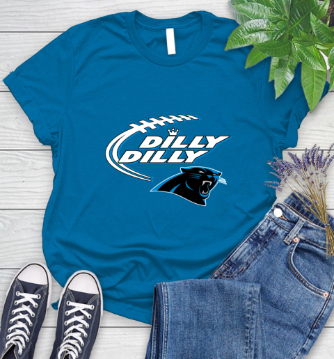 NFL Carolina Panthers Dilly Dilly Football Sports Women's T-Shirt 7