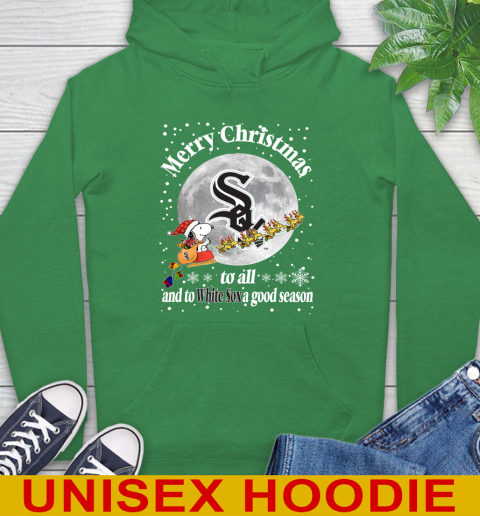 White Sox Merry Christmas To All And To White Sox A Good Season MLB Baseball Sports Hoodie 8