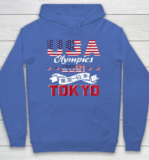 USA Olympic World Sports Team Tokyo Olympics 2021 Hoodie Tee For