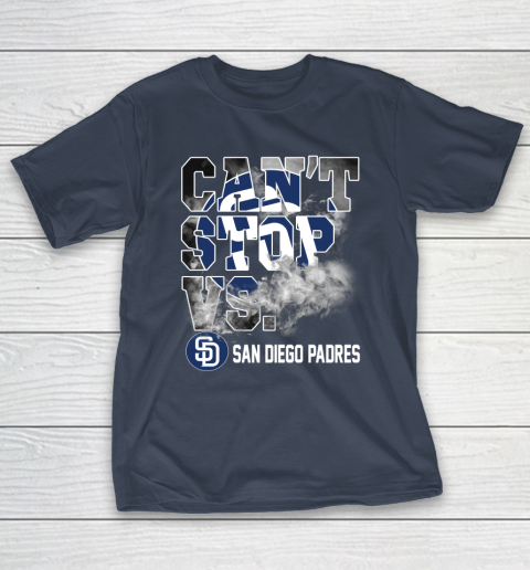 MLB San Diego Padres Baseball Can't Stop Vs Padres T-Shirt 3