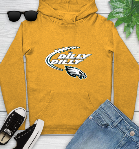 NFL Philadelphia Eagles Dilly Dilly Football Sports Youth Hoodie 3
